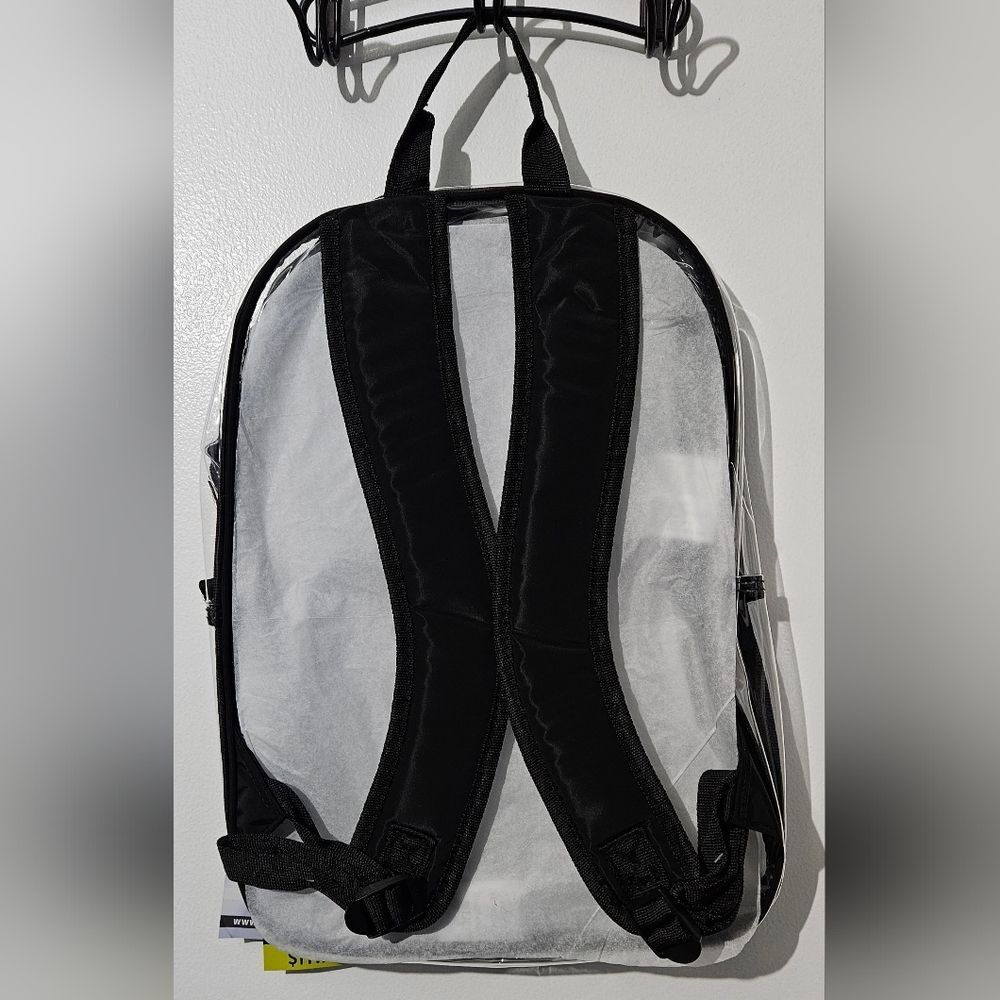 Eastsport clear backpack black NWT - Picture 2 of 2